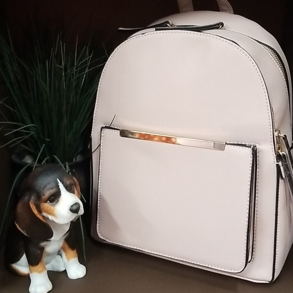 New Deluxity Los Angeles Light Pink Backpack